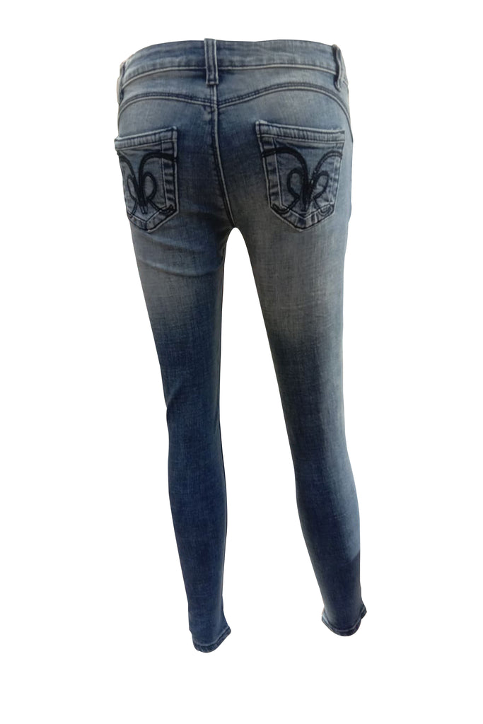 WP - WYNE Five Pocket Ripped Skinny Jeans