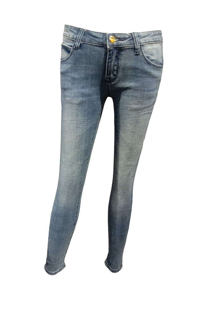 WP - WYNE Five Pocket Ripped Skinny Jeans