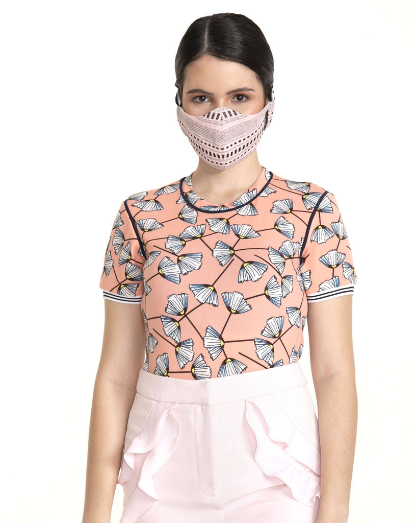 WA MASK-AGATHA Rectangular washable mask with inner pocket for filter